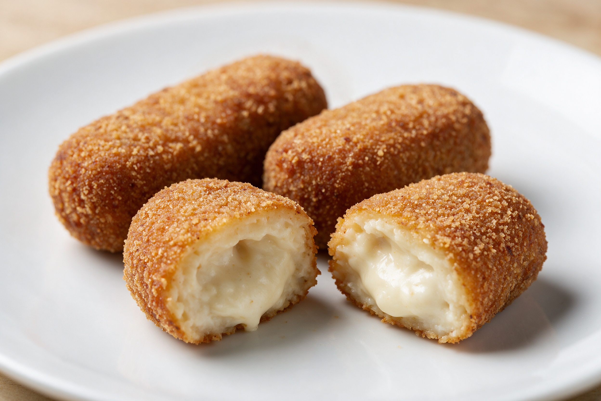 Croquetas de pollo o de jamón